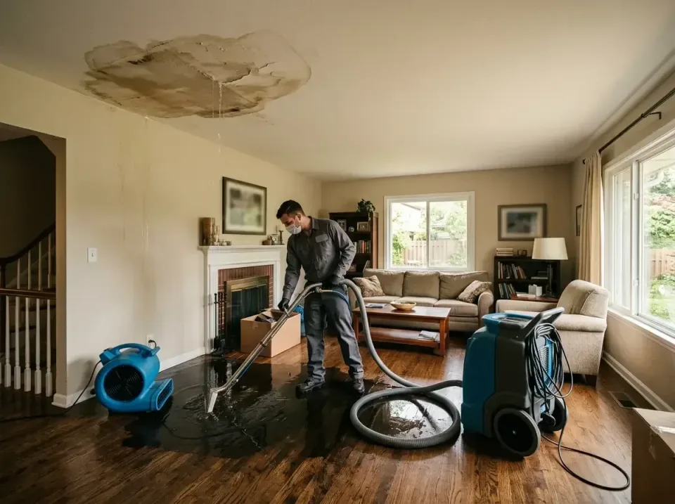 attic-pipe-burst-ceiling-drip-008 — frequently asked questions, Water Damage Restoration & Carpet Care in Land O' Lakes, FL